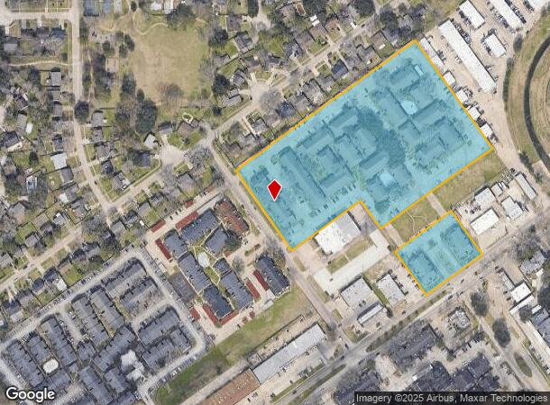 503 El Dorado Blvd, Webster, TX Parcel Map