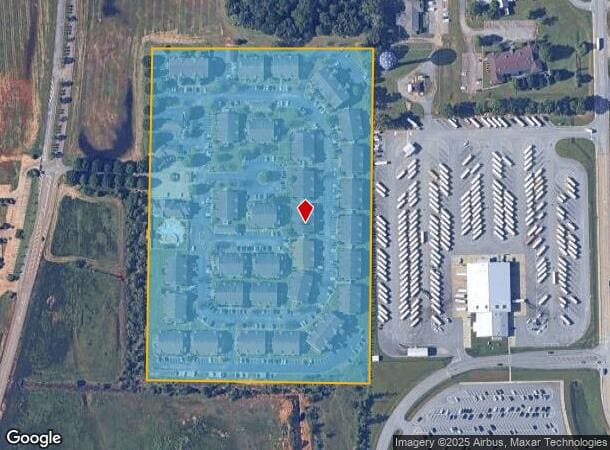 2006 Karl Dr, Warner Robins, GA Parcel Map