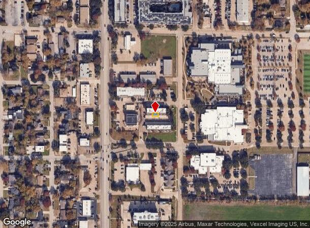 1123 S Main St, Grapevine, TX Parcel Map