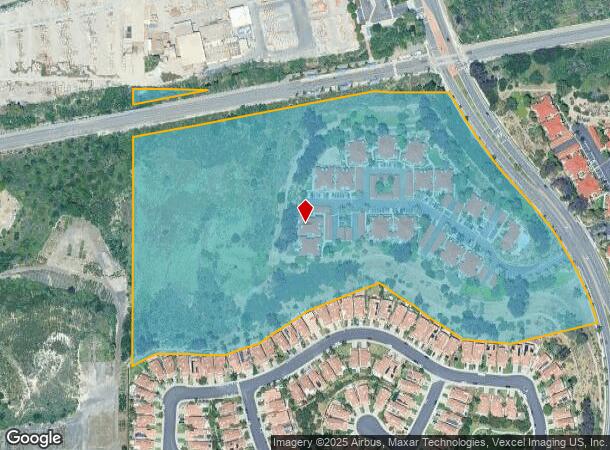 2500 Sea Cliff Way, Oceanside, CA Parcel Map