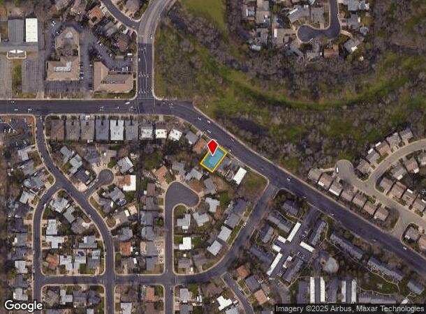  1822 Cirby Way, Roseville, CA Parcel Map