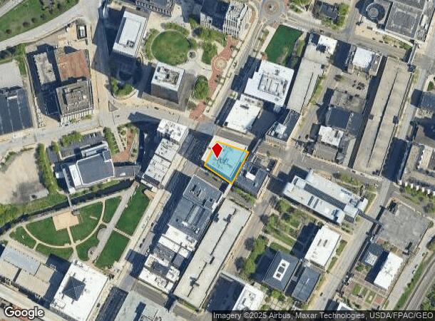  153 S Main St, Akron, OH Parcel Map