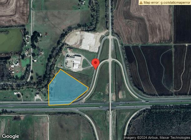  211 W Service Rd, Welsh, LA Parcel Map