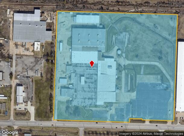  4811 S Zero St, Fort Smith, AR Parcel Map