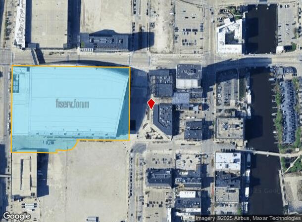  1111 N Vel R Phillips Ave, Milwaukee, WI Parcel Map