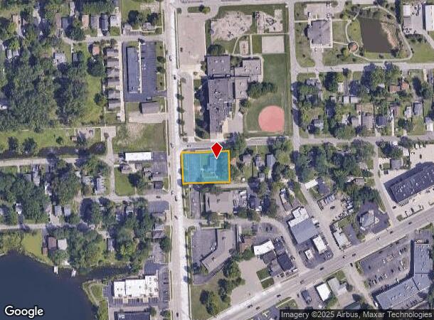 2091 Cass Lake Rd, Keego Harbor, MI Parcel Map