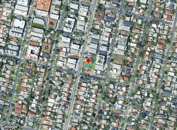 1562 S Fairfax Ave, Los Angeles, CA Parcel Map