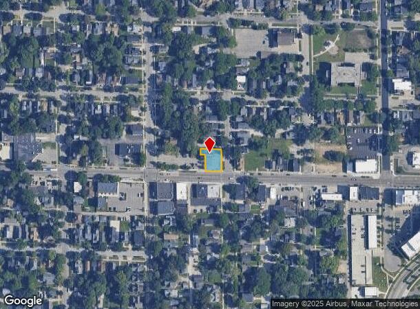 735 Fulton St W, Grand Rapids, MI Parcel Map