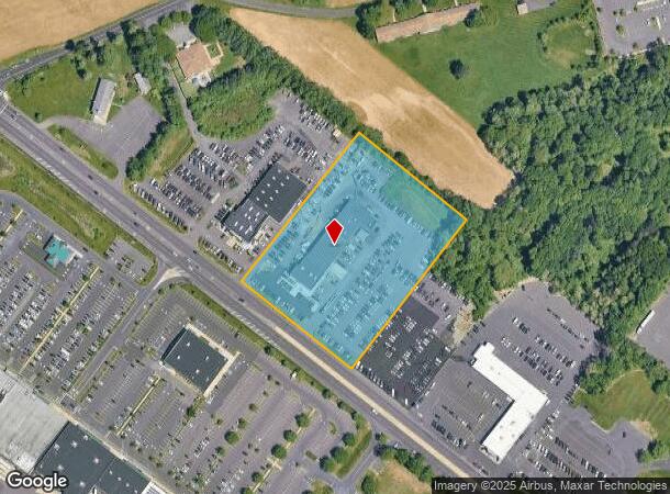  849 W Street Rd, Warminster, PA Parcel Map