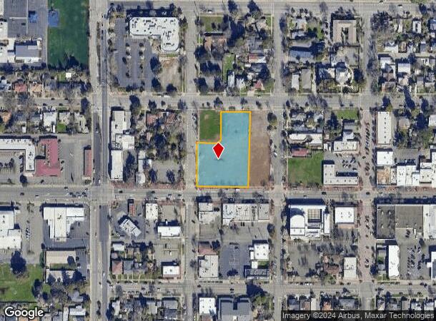  1120 Texas St, Fairfield, CA Parcel Map