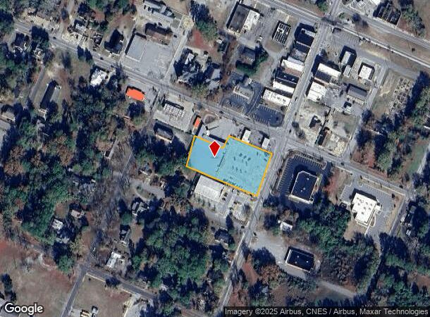 104 S Patterson St, Maxton, NC Parcel Map