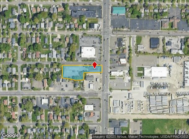  1158 S Arlington St, Akron, OH Parcel Map