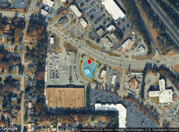  2536 Airport Thruway, Columbus, GA Parcel Map
