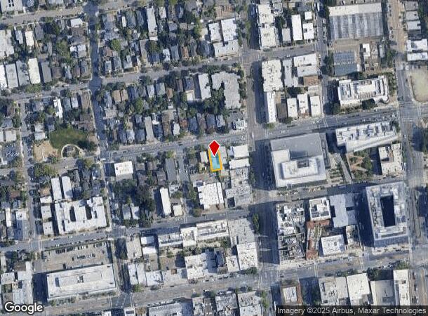  2038 Hearst Ave, Berkeley, CA Parcel Map