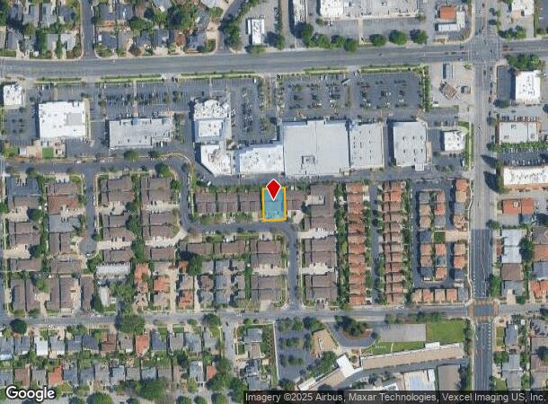 1675 Whitwood Ln, Campbell, CA Parcel Map