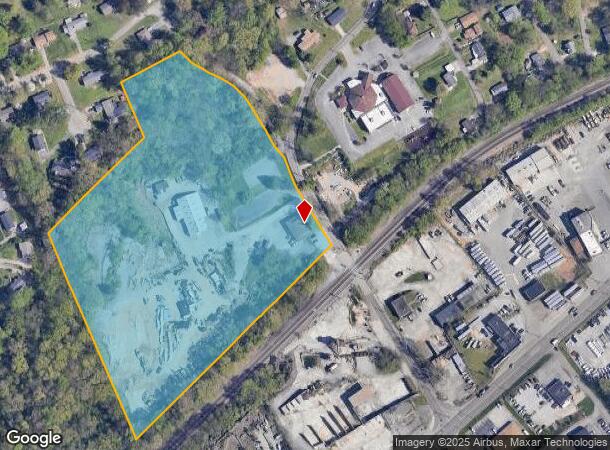 1301 Spring Hill Rd, Knoxville, TN Parcel Map