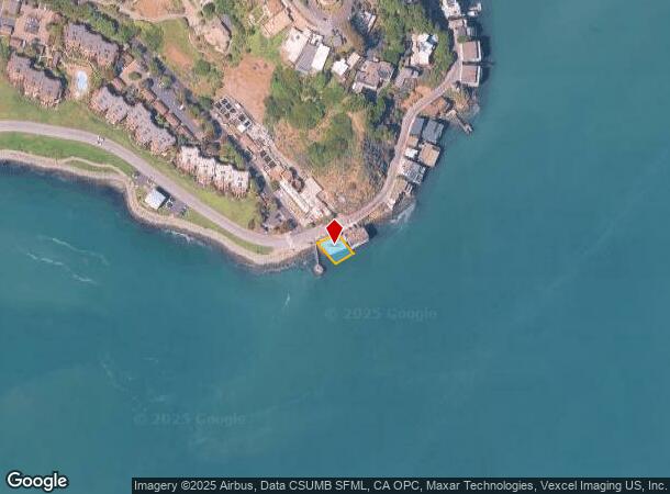 2000 Paradise Dr, Belvedere Tiburon, CA Parcel Map