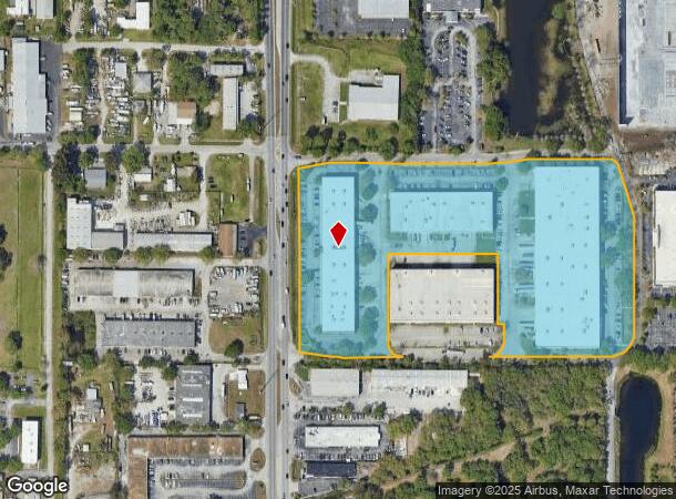 12821 Starkey Rd, Largo, FL Parcel Map