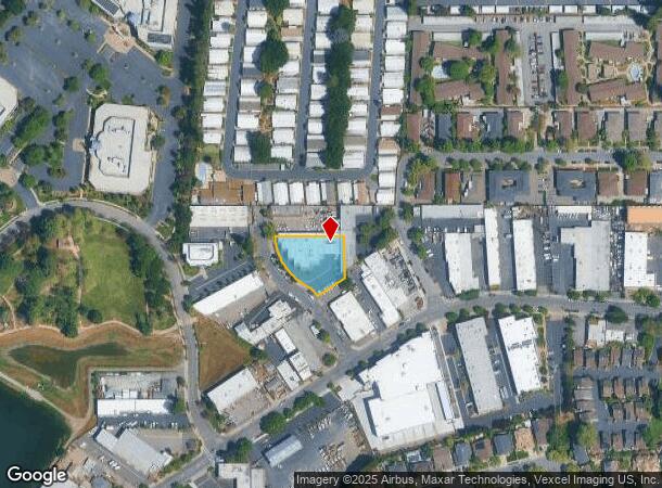540 Westchester Dr, Campbell, CA Parcel Map