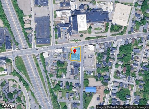  104 Belmont St, Worcester, MA Parcel Map