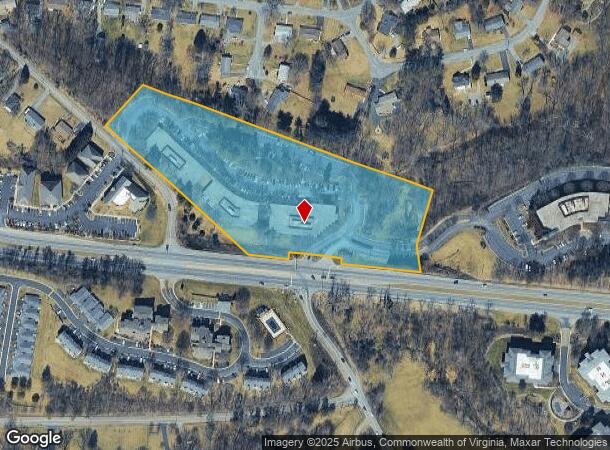 2840 Electric Rd, Roanoke, VA Parcel Map