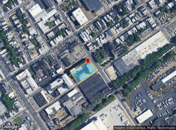 2095 E Willard St, Philadelphia, PA Parcel Map