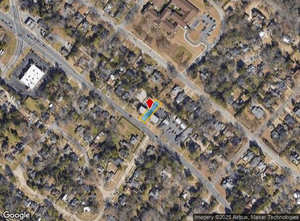  3725 Vineville Ave, Macon, GA Parcel Map