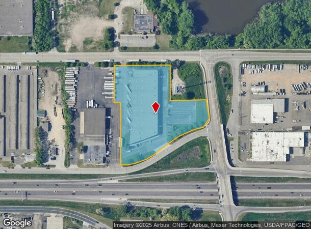  1261 Viking Dr E, Maplewood, MN Parcel Map