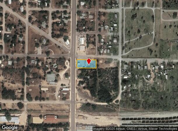 614 N Bridge St, Brady, TX Parcel Map