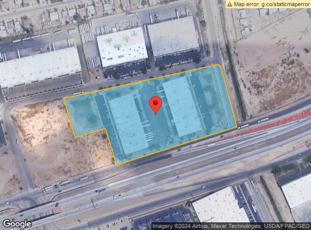  420 Pan American Dr, El Paso, TX Parcel Map