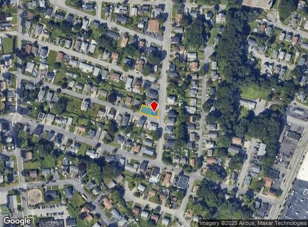 621-623 Laurel Hill Ave, Cranston, RI Parcel Map