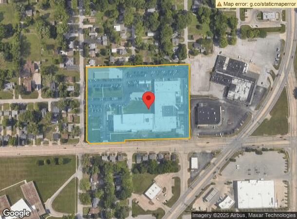  1222 W Grand Ave, Decatur, IL Parcel Map