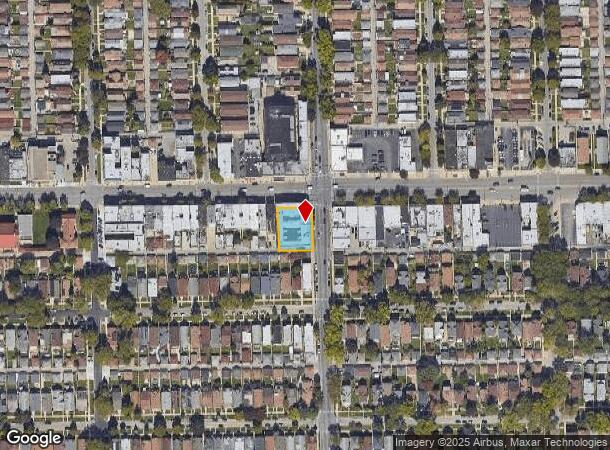  6001 W Irving Park Rd, Chicago, IL Parcel Map
