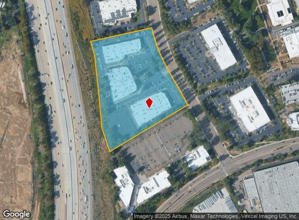  15070 Avenue Of Science, San Diego, CA Parcel Map