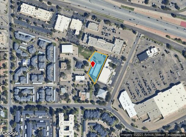  4620 71St St, Lubbock, TX Parcel Map