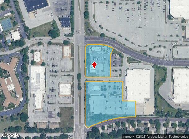  9801 Quivira Rd, Lenexa, KS Parcel Map