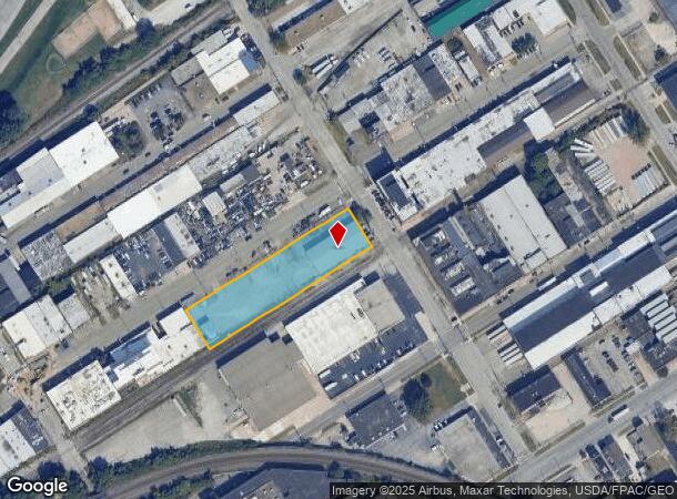  3694 Lakeside Ave E, Cleveland, OH Parcel Map