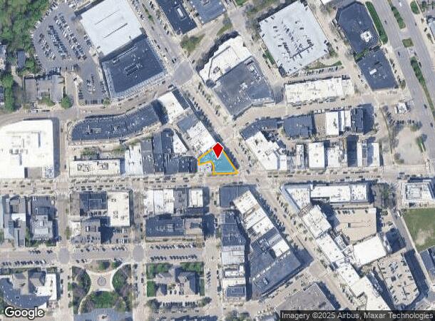 101 N Old Woodward Ave, Birmingham, MI Parcel Map