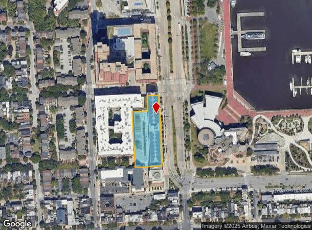 600 Light St, Baltimore, MD Parcel Map