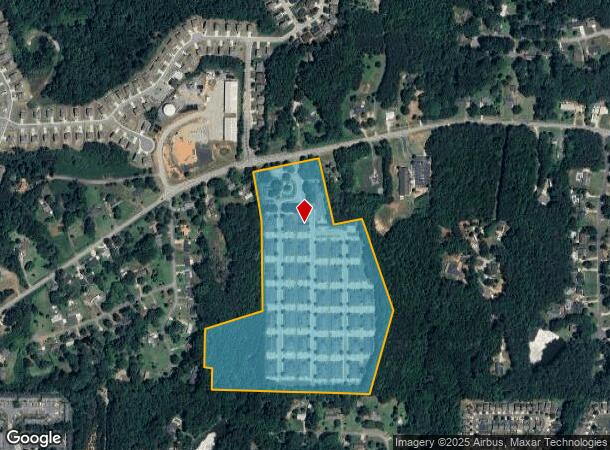  890 Macland Rd, Dallas, GA Parcel Map