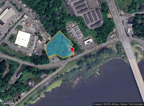 1387 Crescent Vischer Ferry Rd, Halfmoon, NY Parcel Map