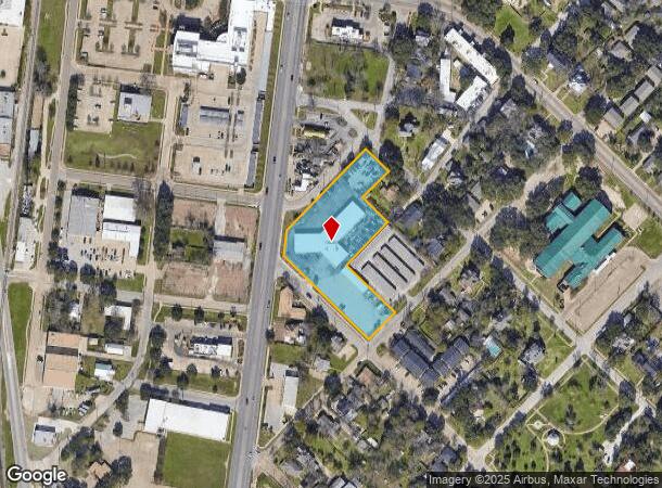  601 S Texas Ave, Bryan, TX Parcel Map