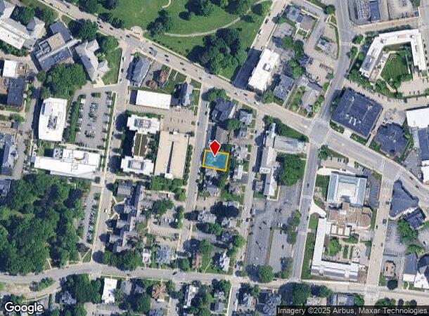  32 Dean St, Worcester, MA Parcel Map