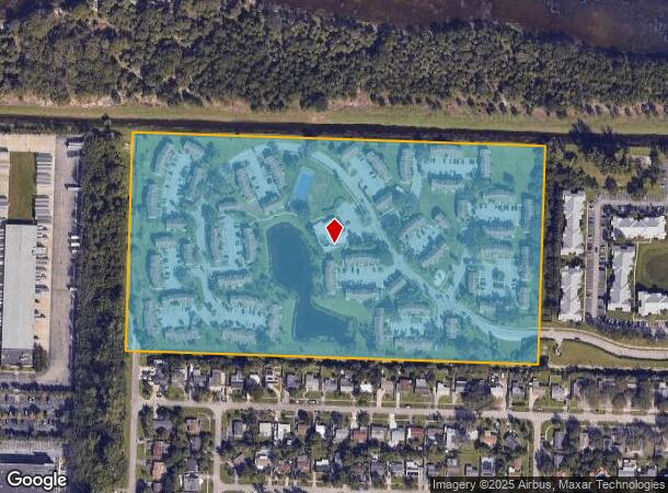  5865 Caribbean Blvd, West Palm Beach, FL Parcel Map