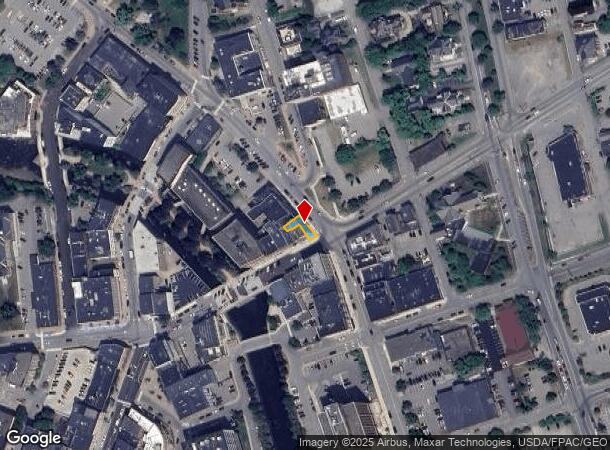  8 Harlow St, Bangor, ME Parcel Map