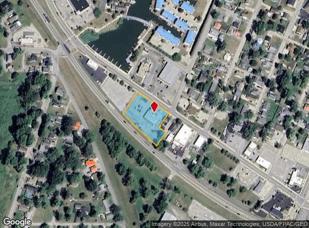 156 E Main St, Russells Point, OH Parcel Map