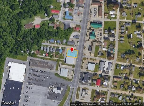  900 Division St, Parkersburg, WV Parcel Map