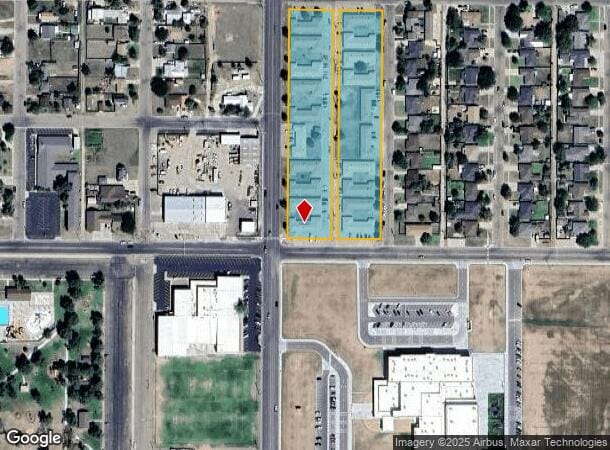 1301 S Maddox Ave, Dumas, TX Parcel Map