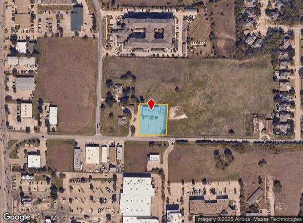  3709 Big A Rd, Rowlett, TX Parcel Map