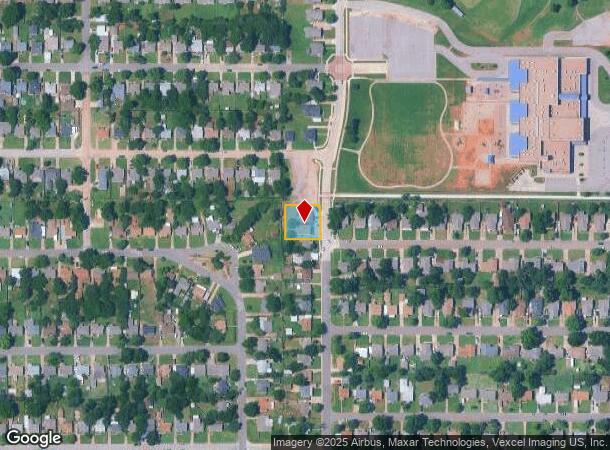  601 N Key Blvd, Oklahoma City, OK Parcel Map